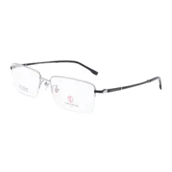 Gọng Kính Nam Alain Delon Rectangle ADTLR8987 C3 Màu Đen