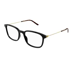 Gọng Kính Nam Gucci Square GG1577O 005 Màu Đen Vàng