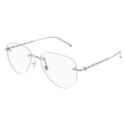Gọng Kính Nam Montblanc MB0312O 001 Màu Bạc