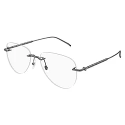 Gọng Kính Nam Montblanc MB0312O 003 Màu Đen Xám