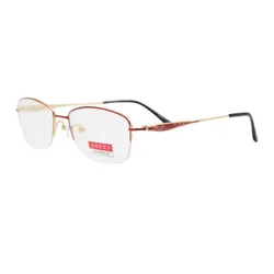 Gọng Kính Nữ Ancci Rectangle ACJ85696 C8 Màu Đỏ Vàng