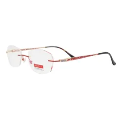 Gọng Kính Unisex Ancci ACJ85749 C8 Màu Đỏ