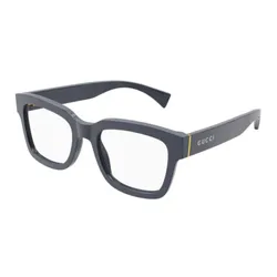 Gọng Kính Unisex Gucci Square GG1138O 005 Màu Xám Khói