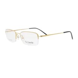 Gọng Kính Unisex Guy Laroche Rectangle GL91207XF GP Màu Đen Vàng