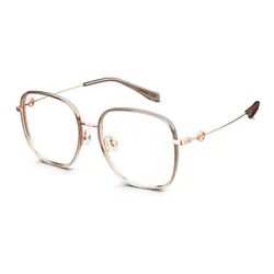 Gọng Kính Unisex Molsion Square MH6000 B29 Màu Xám Phối Vàng Hồng
