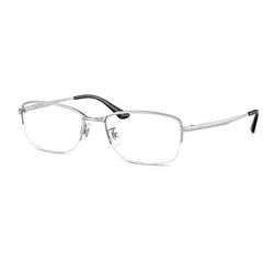 Gọng Kính Unisex Rayban Rectangle 0RX8774D 102955 Màu Bạc