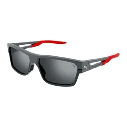 Kính Mát Nam Puma Rectangle Sunglasses PU0327S 002 Màu Xám