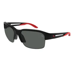 Kính Mát Nam Puma Rectangle Sunglasses PU0352S 002 Màu Đen Xám