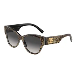 Kính Mát Nữ Dolce & Gabbana D&G Sunglasses 0DG4449 31638G Màu Xám/Nâu