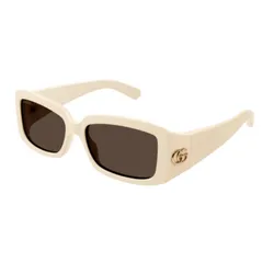 Kính Mát Nữ Gucci GG1403SK 004 Màu Nâu Kem