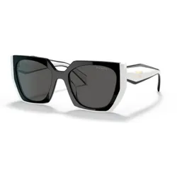 Kính Mát Nữ Prada 0PR15WSF 09Q5S055 Màu Đen Trắng