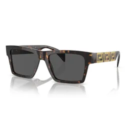 Kính Mát Unisex Versace Sunglasses 0VE4459F 314/8754 Màu Xám/Nâu Havana