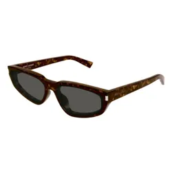 Kính Mát Nữ Yves Saint Laurent YSL Sunglasses SL634NOVA 002 Màu Xám/Nâu