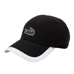 Mũ Lacoste Sport Contrast Border Lightweight Cap RK5398 258 Màu Đen