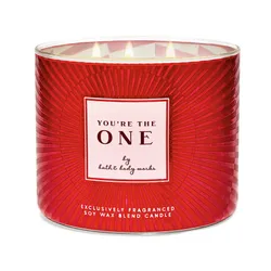 Nến Thơm Bath & Body Works You're The One 3 Wick Candle 411g