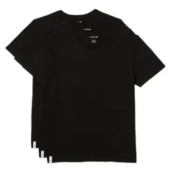 Set Áo Thun Nam Lacoste Men's 3-Pack Regular Fit Cotton Jersey T-Shirts TH3451 031 Màu Đen Size S