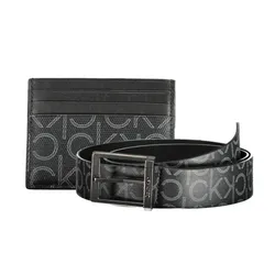 Set Thắt Lưng + Ví Nam Calvin Klein CK K50K507559_NERO_0IE Màu Đen