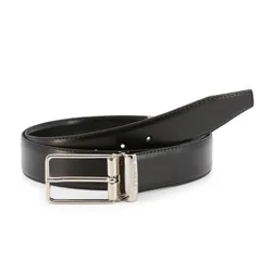 Thắt Lưng Nam Ungaro Men's Belt UBLT000058_NERO Màu Đen Size 110