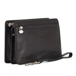 Túi Cầm Tay Nam Gianni Conti Clutch 912019-10-Black Màu Đen