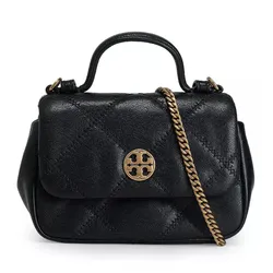 Túi Đeo Chéo Nữ Tory Burch Willa Nano Top Handle 159453 Màu Đen