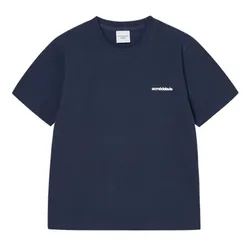 Áo Phông Nữ Acmé De La Vie ADLV French Rabbit Silhouette Woman Tshirt Màu Xanh Navy