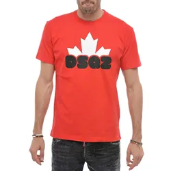 Áo Phông Nam Dsquared2 S74GD1159 Tshirt Màu Đỏ Size XS