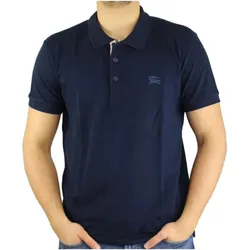 Áo Polo Nam Burberry BU1001005 Màu Xanh Than Size XL
