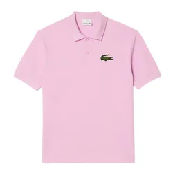Áo Polo Unisex Lacoste Loose Fit L.12.12 Piqué Polo PH3922 51 IXV Màu Hồng Đậm Size XXS