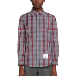Áo Sơ Mi Nam Thom Browne Long Sleeve Shirt MWL301A Phối Màu Size 1