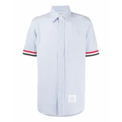 Áo Sơ Mi Nam Thom Browne MWS252A Màu Xanh Nhạt Size 0