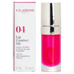 Dầu Dưỡng Ẩm Căng Mọng Môi Clarins Lip Comfort Oil 04 Pitaya Màu Hồng Đỏ 7ml