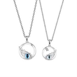 Dây Chuyền Đôi Lili Jewelry Mắt Quỷ Wynter LILI_073803 Màu Bạc