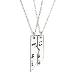Dây Chuyền Đôi Lili Jewelry Nam Châm Nụ Hôn Ngọt Ngào Neala LILI_325432 Màu Bạc