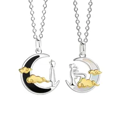 Dây Chuyền Đôi Lili Jewelry Tình Yêu LILI_734923 Màu Bạc