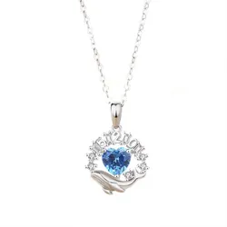 Dây Chuyền Nữ Lili Jewelry Cá Voi Tình Yêu Maris LILI_092742 Màu Bạc