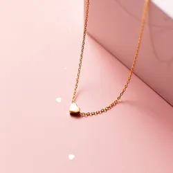 Dây Chuyền Nữ Lili Jewelry Dạng Mảnh Nhỏ Hình Trái Tim Elyse LILI_056504 Màu Vàng Gold