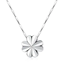 Dây Chuyền Nữ Lili Jewelry Hình Cỏ 4 Lá Lexie LILI_107532 Màu Bạc