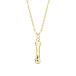 Dây Chuyền Nữ Lili Jewelry Mạ Vàng Chữ Cái LILI_521849 Màu Vàng (Chữ I)