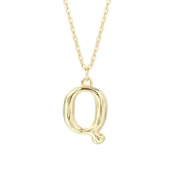 Dây Chuyền Nữ Lili Jewelry Mạ Vàng Chữ Cái LILI_521849 Màu Vàng (Chữ Q)