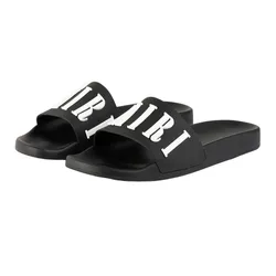 Dép Nam Amiri Logo Pool Slide Black FF001 Màu Đen Size 40