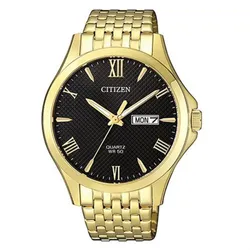 Đồng Hồ Nam Citizen Quartz Black Dial Men Watch BF2022-55H Màu Đen Vàng