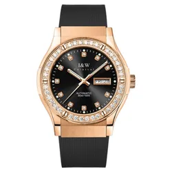 Đồng Hồ Nam I&W Carnival Automatic Watch IW55851G68 Màu Đen - Vàng Gold
