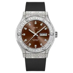 Đồng Hồ Nam I&W Carnival Automatic Watch IW55851G78 Màu Nâu Bạc