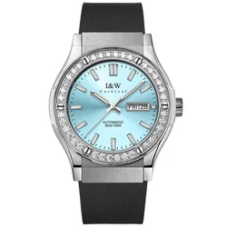 Đồng Hồ Nam I&W Carnival IW55851G-DS (IW55851G21) Automatic Màu Đen Xanh