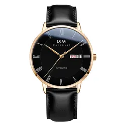 Đồng Hồ Nam I&W Carnival IW8861G-DD – Automatic (IW8861G13) Màu Đen