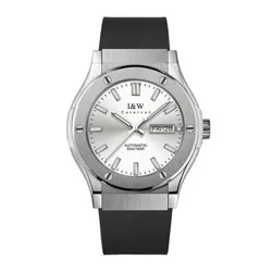 Đồng Hồ Nam I&W Carnival Silicon Strap Automatic IW55851GD-DS (IW55851G49) Màu Bạc