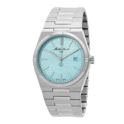 Đồng Hồ Nam Mathey-Tissot Zoltan Quartz Men Watch H117SK Màu Bạc Xanh Dương