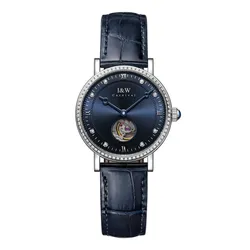 Đồng Hồ Nữ I&W Carnival Automatic IW636L-DD (IW636L1) Màu Xanh Navy