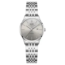 Đồng Hồ Nữ I&W Carnival Automatic Watch IW509L-DT (IW509L14) Màu Bạc/Xám