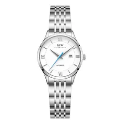 Đồng Hồ Nữ I&W Carnival Automatic Watch IW510L-DT (IW510L11) Màu Bạc/Trắng